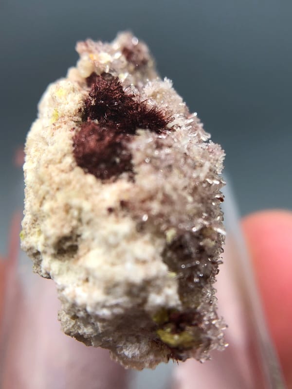 Unverified calcium vanadate mineral from Guizhou, China, individual mineral specimen view 3