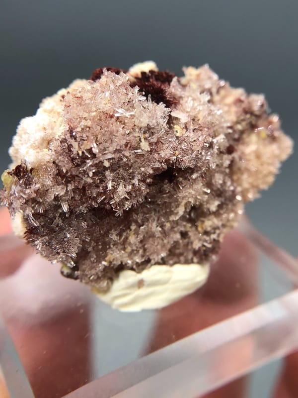 Unverified calcium vanadate mineral from Guizhou, China, individual mineral specimen view 4
