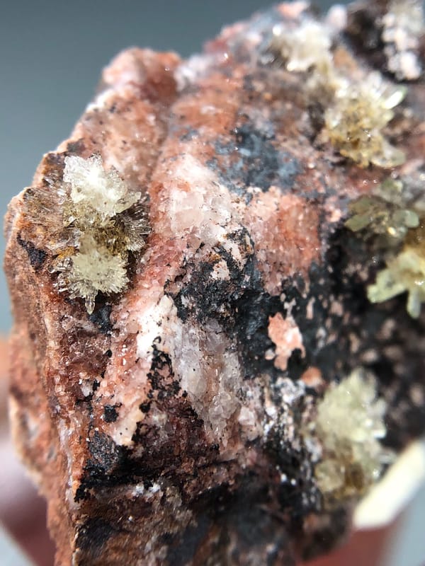 Creedite from Guizhou, China, individual mineral specimen view 6