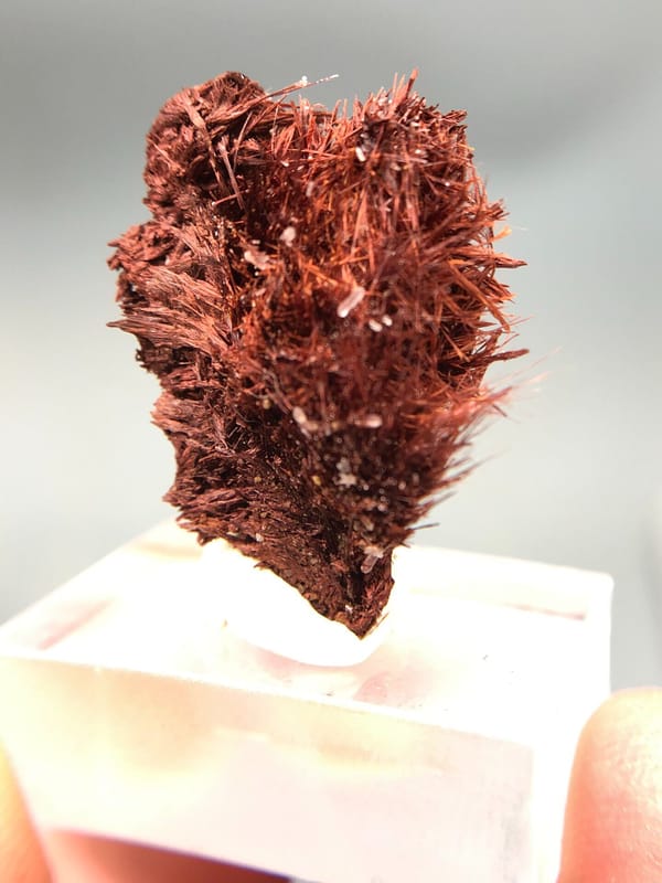 Unverified calcium vanadate mineral from Guizhou, China, individual mineral specimen view 2