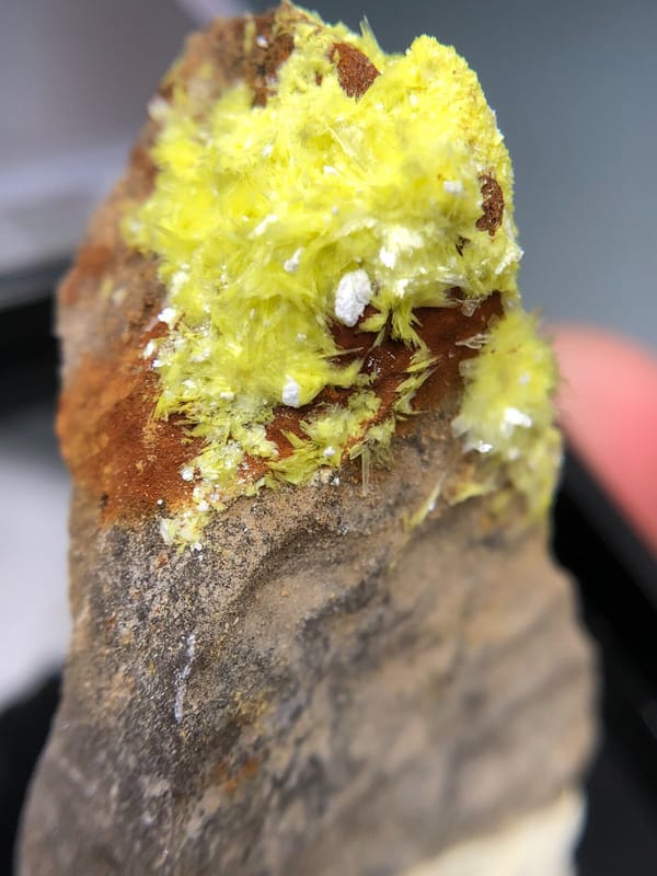 Gearksutite from Guizhou, China, individual mineral specimen view 2