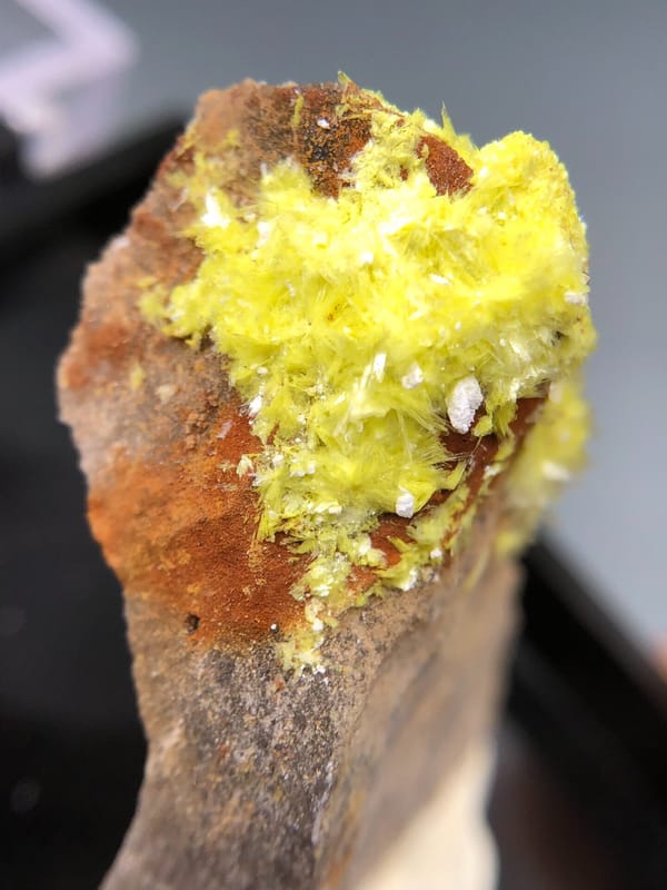 Gearksutite from Guizhou, China, individual mineral specimen view 3