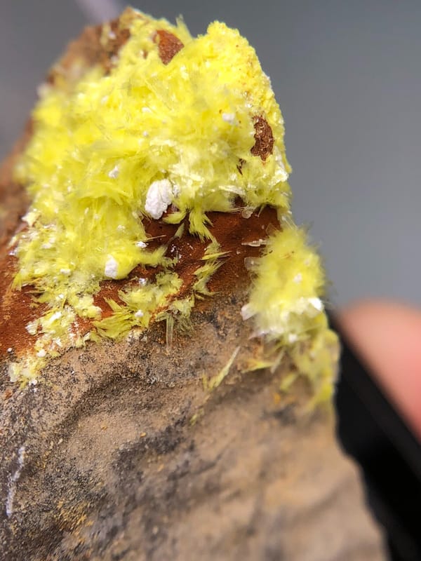 Gearksutite from Guizhou, China, individual mineral specimen view 5