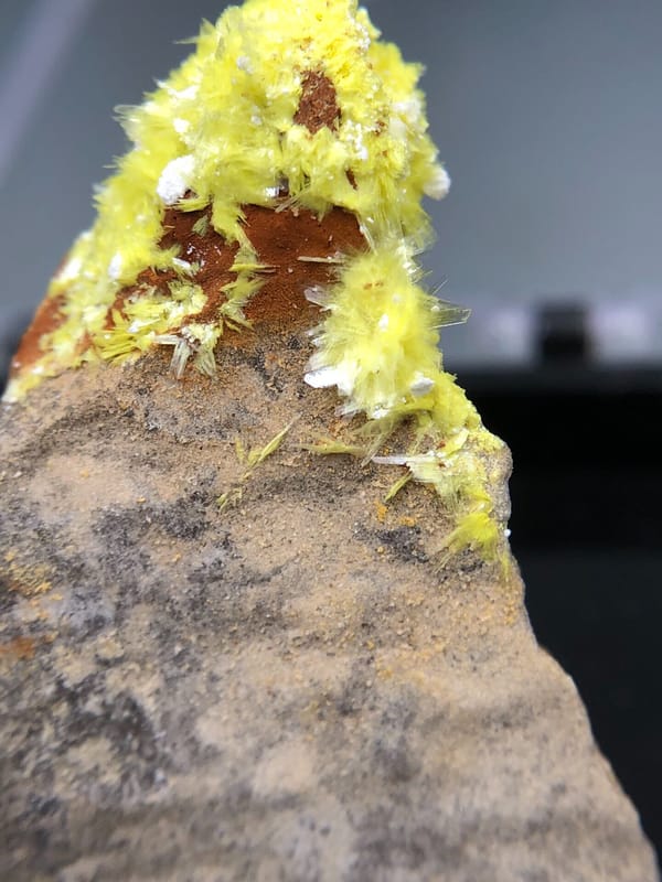 Gearksutite from Guizhou, China, individual mineral specimen view 6