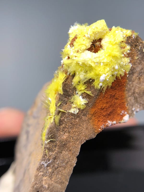 Gearksutite from Guizhou, China, individual mineral specimen view 8