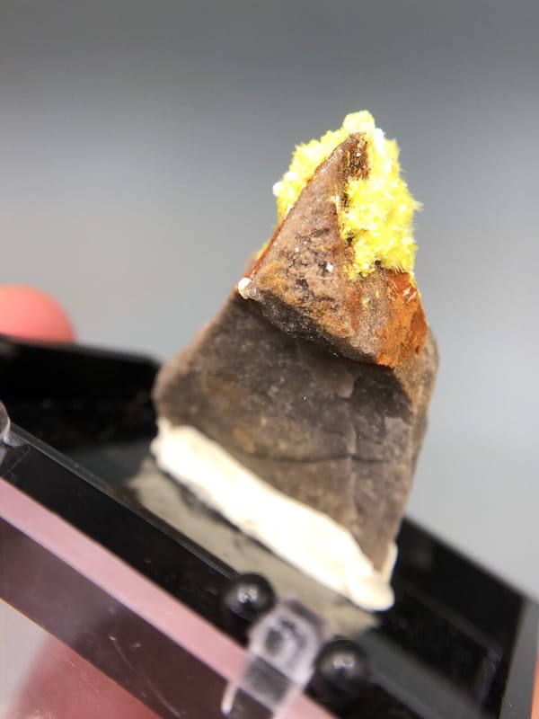 Gearksutite from Guizhou, China, individual mineral specimen view 9