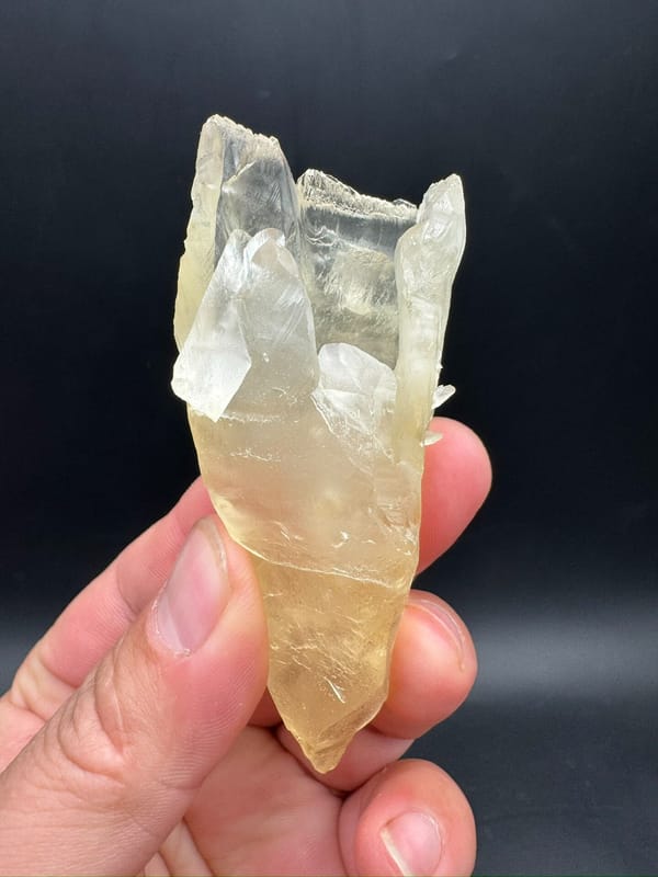 Calcite from Yunnan, China, individual mineral specimen view 1