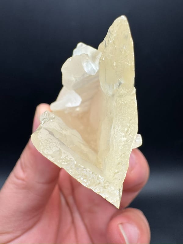 Calcite from Yunnan, China, individual mineral specimen view 3
