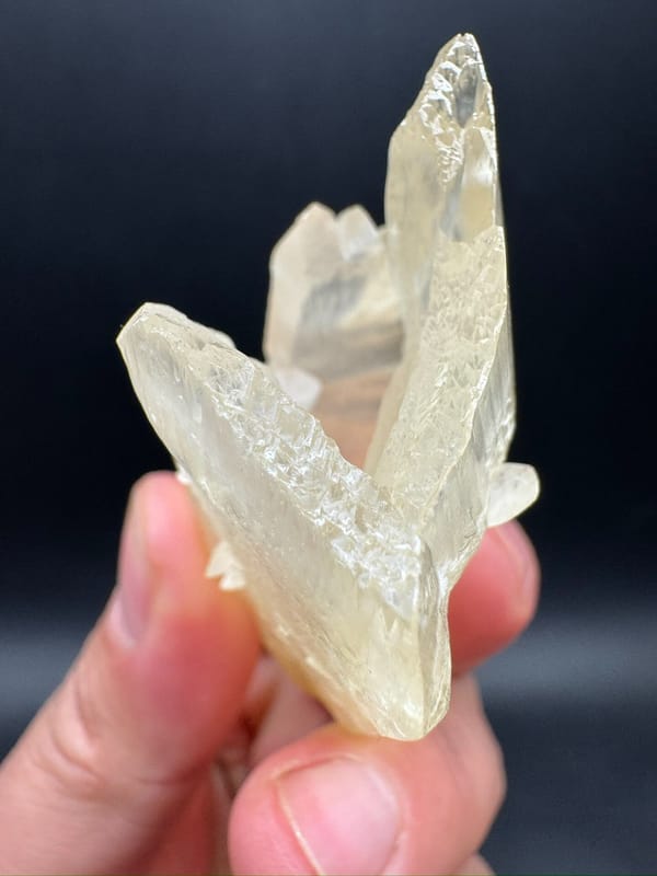 Calcite from Yunnan, China, individual mineral specimen view 4