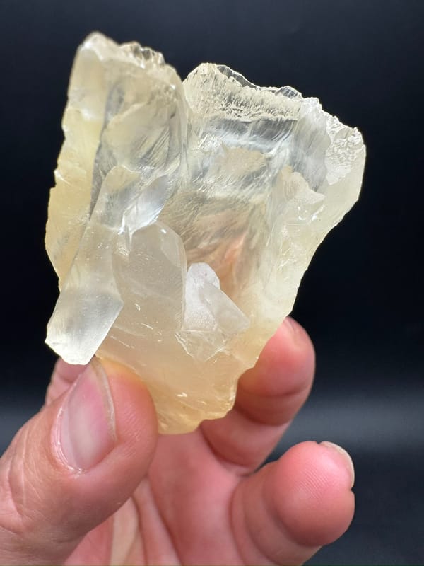 Calcite from Yunnan, China, individual mineral specimen view 6