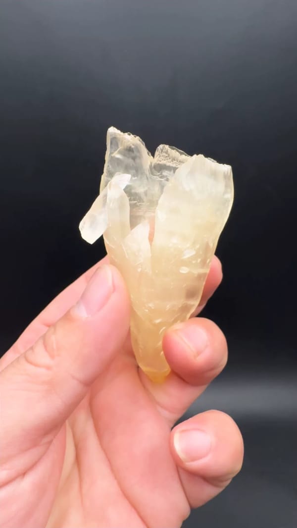 Calcite from Yunnan, China, individual mineral specimen view 9