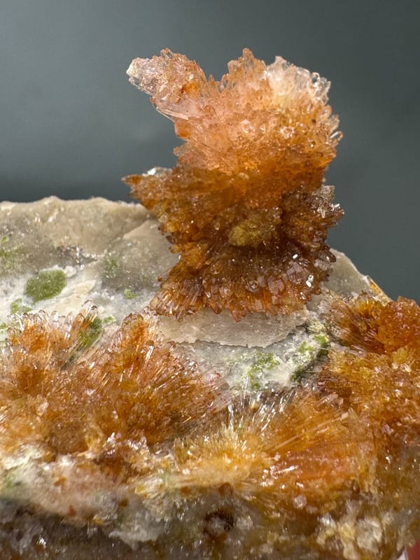 Creedite from Guizhou, China, individual mineral specimen view 2