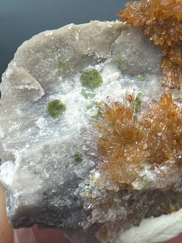 Creedite from Guizhou, China, individual mineral specimen view 3