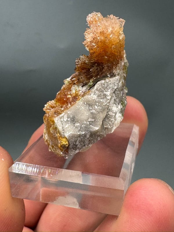 Creedite from Guizhou, China, individual mineral specimen view 7