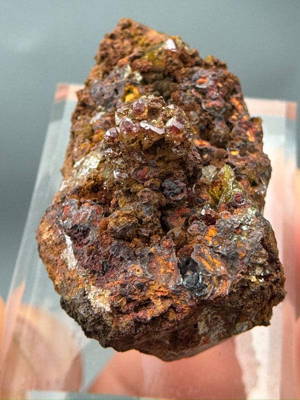 Manganoan adamite from Mexico, individual mineral specimen view 5