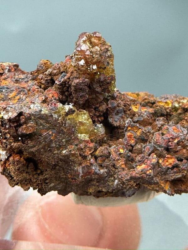 Manganoan adamite from Mexico, individual mineral specimen view 6