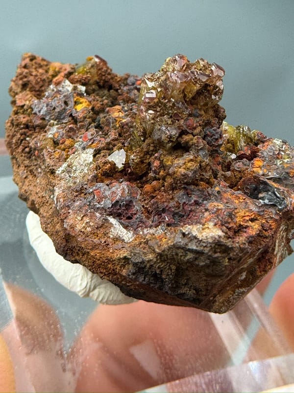 Manganoan adamite from Mexico, individual mineral specimen view 7