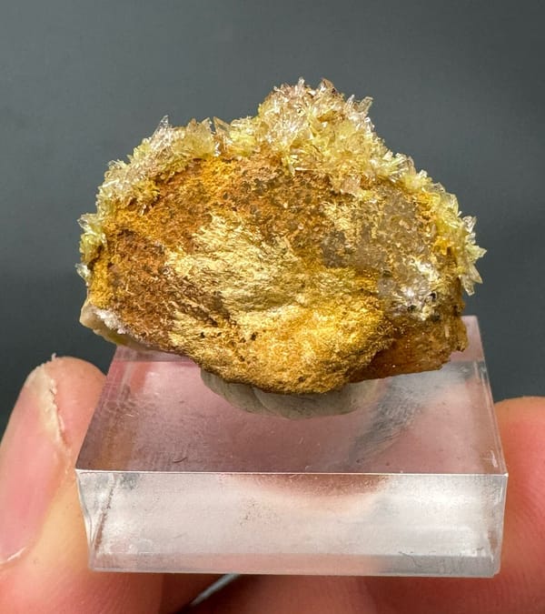 Creedite from Guizhou, China, individual mineral specimen view 6