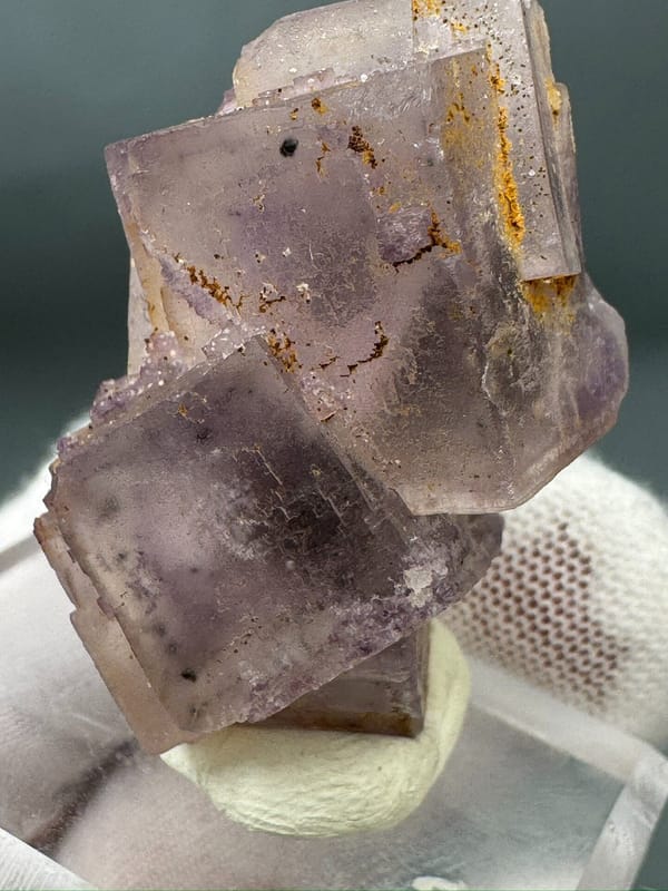 Fluorite from Xinjiang, China, individual mineral specimen view 5
