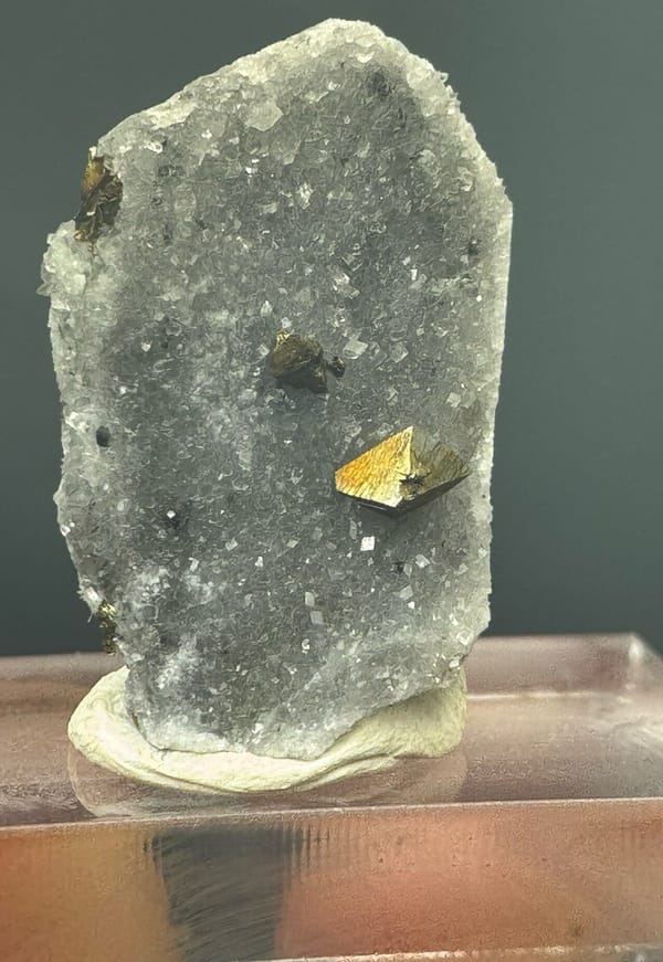 Chalcopyrite from Hebei, China, individual mineral specimen view 1