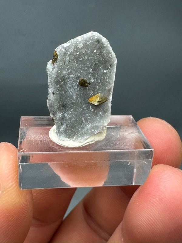 Chalcopyrite from Hebei, China, individual mineral specimen view 3