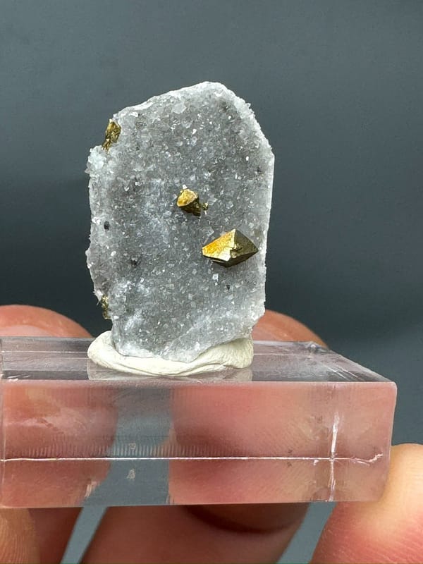 Chalcopyrite from Hebei, China, individual mineral specimen view 4
