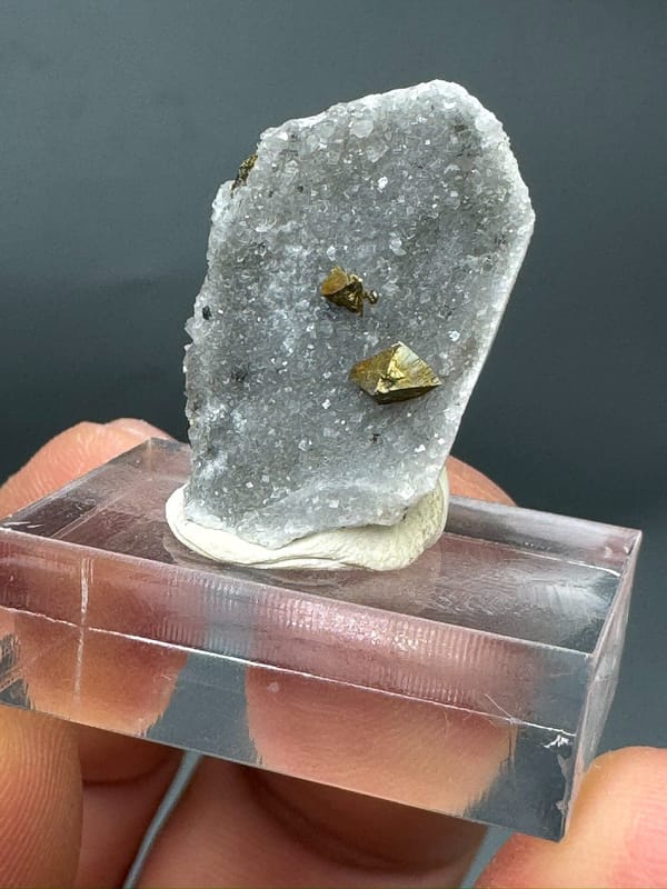 Chalcopyrite from Hebei, China, individual mineral specimen view 5