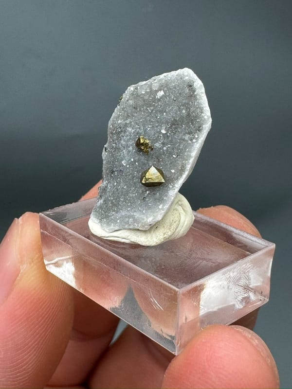 Chalcopyrite from Hebei, China, individual mineral specimen view 6