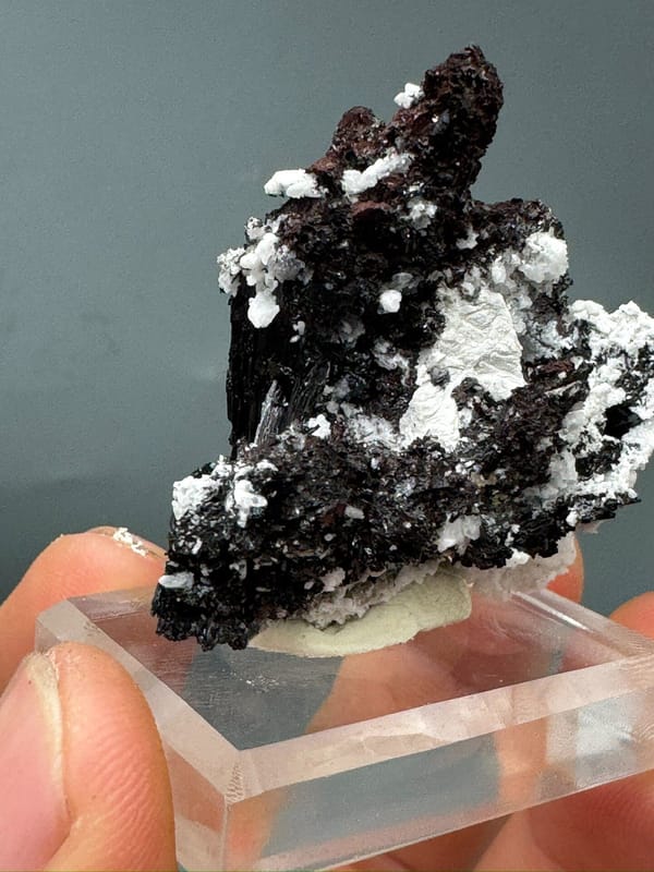 Hubnerite from Yaogangxian Mine, Yizhang Co., Hunan, China, individual mineral specimen view 5
