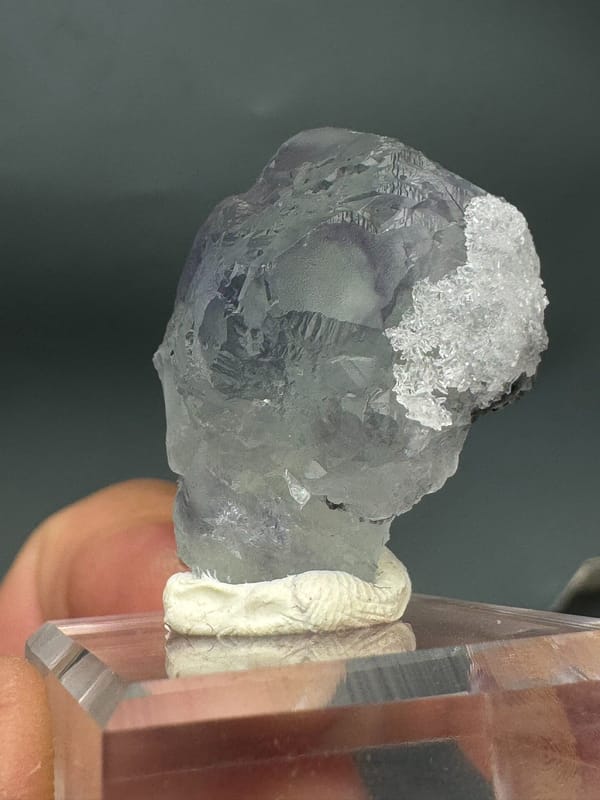 Fluorite from Fujian, China, individual mineral specimen view 4