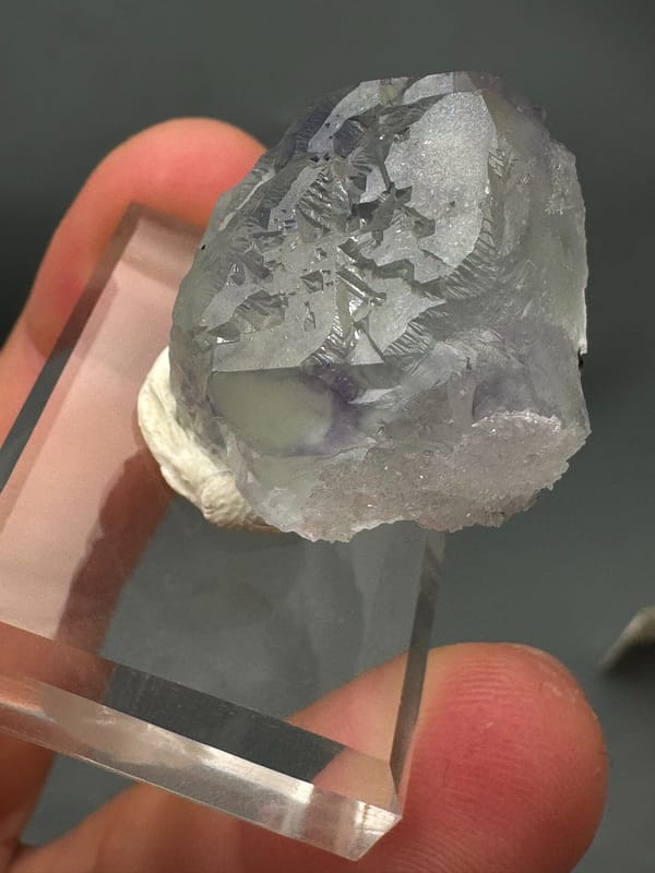 Fluorite from Fujian, China, individual mineral specimen view 8