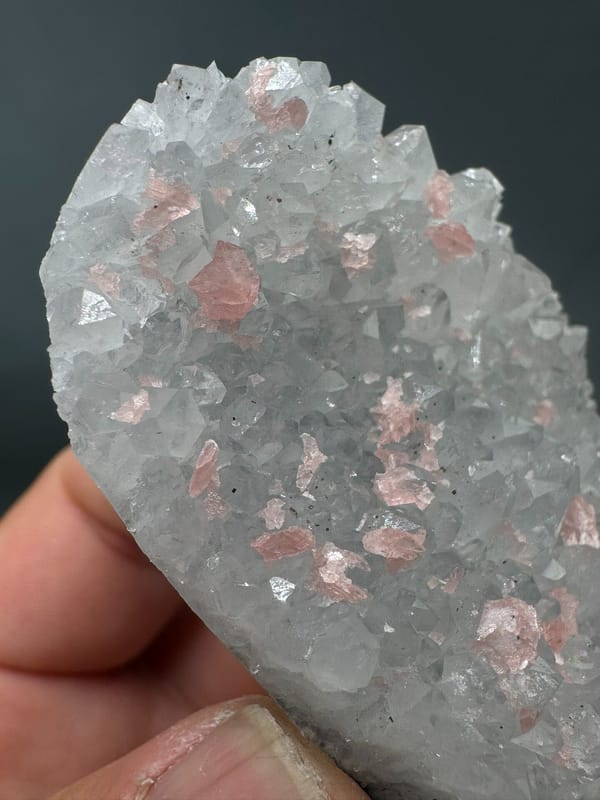 Rhodochrosite from Guangxi, China, individual mineral specimen view 5