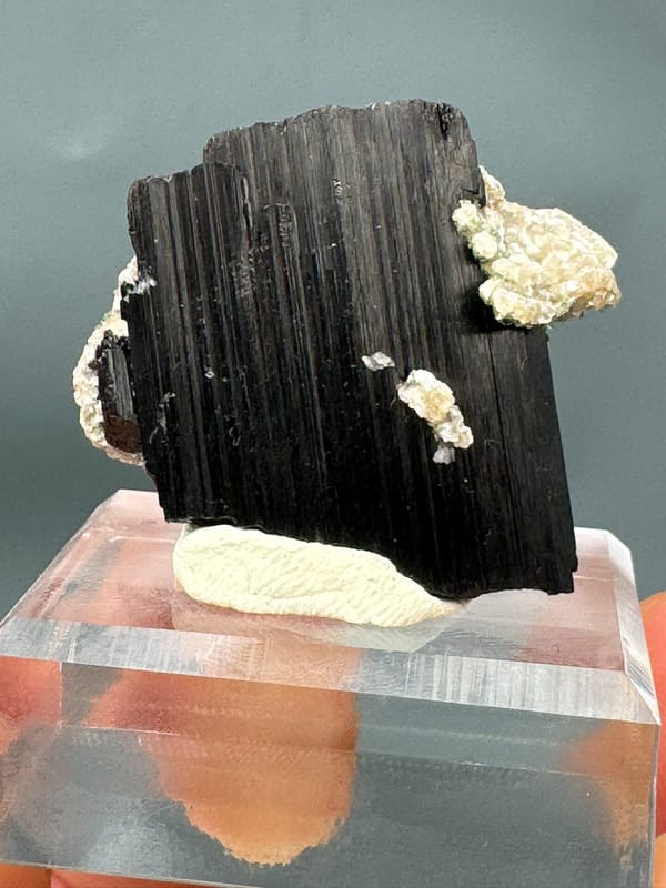 Wolframite con quarzo di fluorite Mica Arsenopirite
