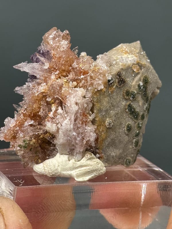Variscite from Guizhou, China, individual mineral specimen view 1