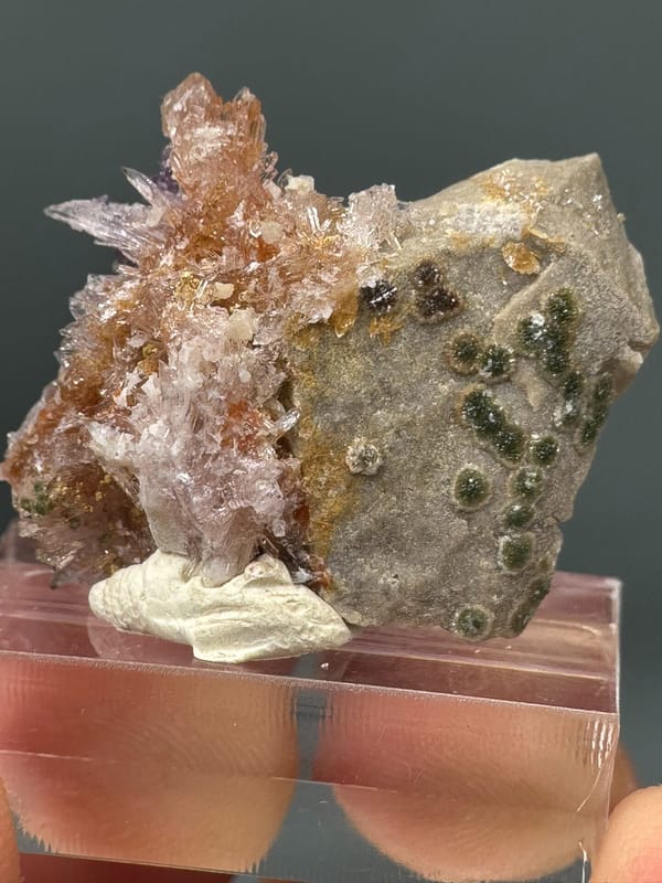 Variscite from Guizhou, China, individual mineral specimen view 3