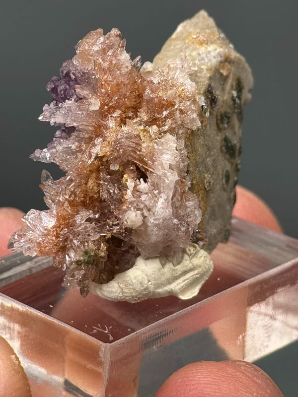 Variscite from Guizhou, China, individual mineral specimen view 4