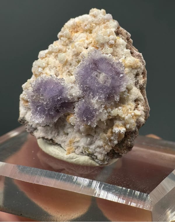 Creedite from Guizhou, China, individual mineral specimen view 2