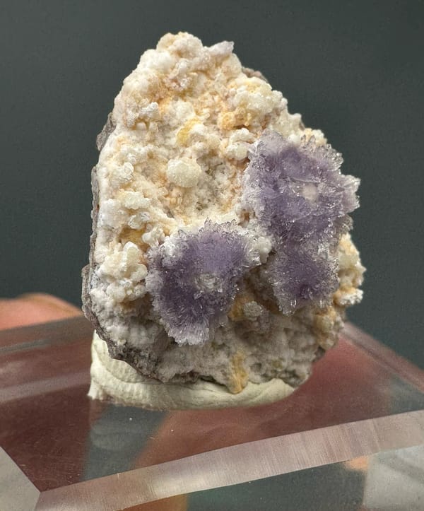 Creedite from Guizhou, China, individual mineral specimen view 3