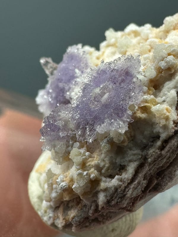 Creedite from Guizhou, China, individual mineral specimen view 7