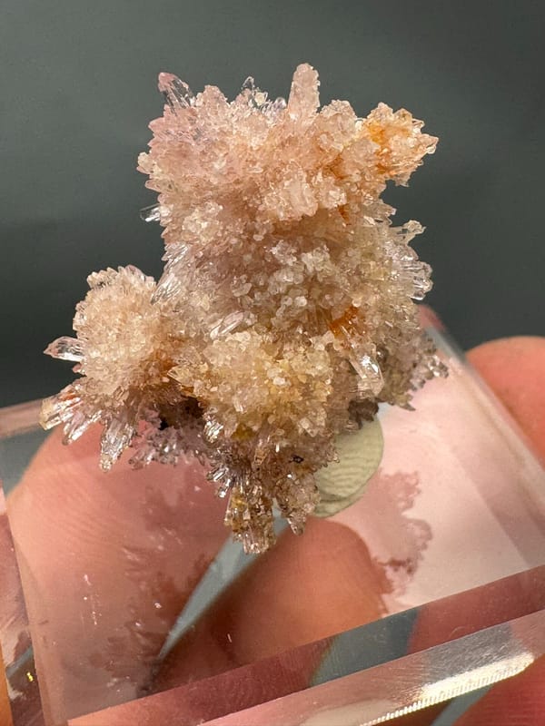Creedite from Guizhou, China, individual mineral specimen view 3
