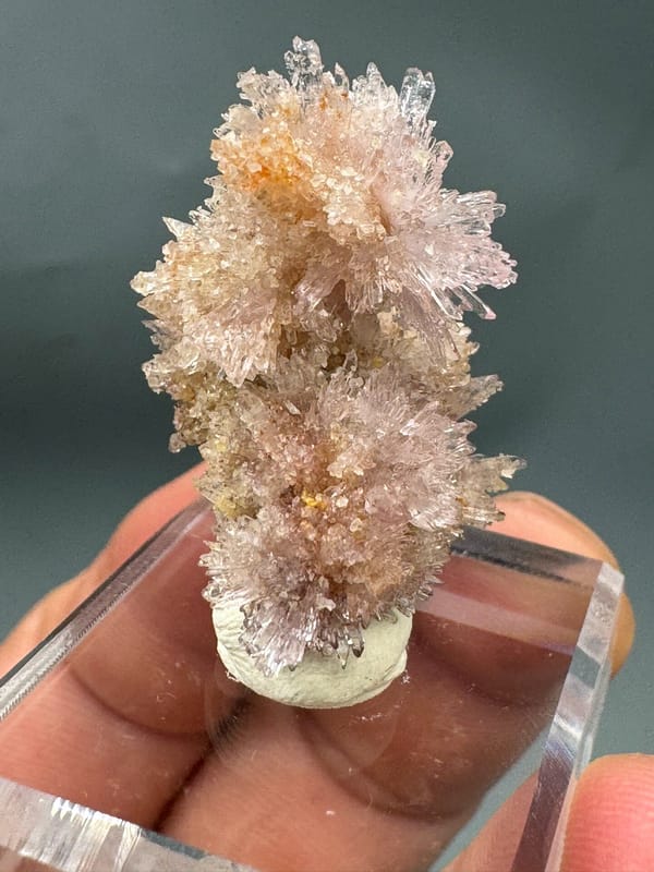 Creedite from Guizhou, China, individual mineral specimen view 5