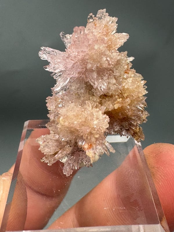 Creedite from Guizhou, China, individual mineral specimen view 7
