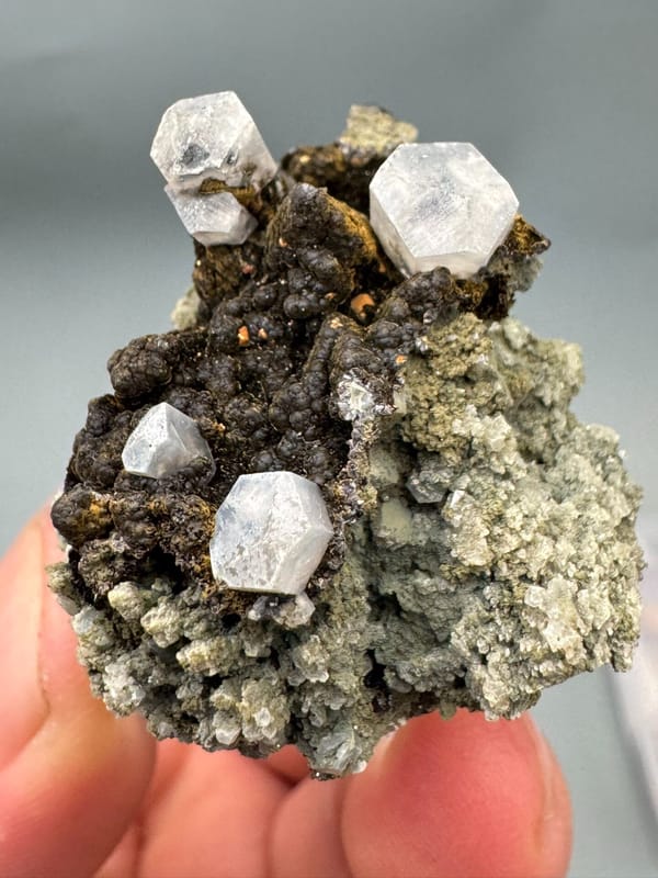 Calcite from Hubei, China, individual mineral specimen view 5