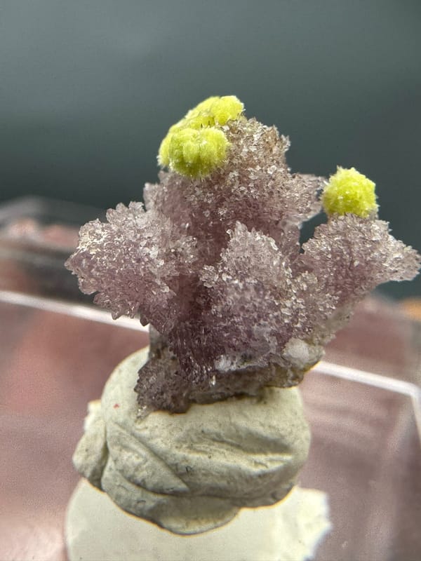 Creedite from Guizhou, China, individual mineral specimen view 4