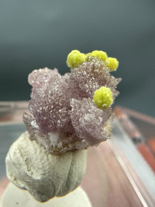 Creedite from Guizhou, China, individual mineral specimen view 5