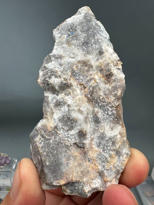 Cyanotrichite from Guizhou, China, individual mineral specimen view 9