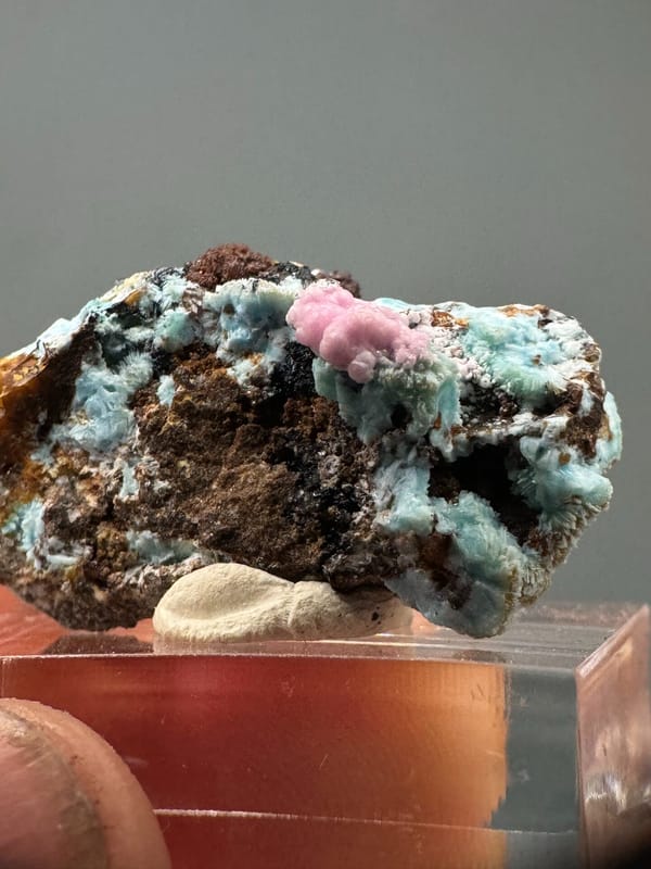 Unverified calcium aluminum silicate from Yunnan, China, individual mineral specimen view 1
