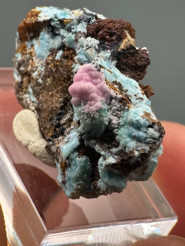 Unverified calcium aluminum silicate from Yunnan, China, individual mineral specimen view 5