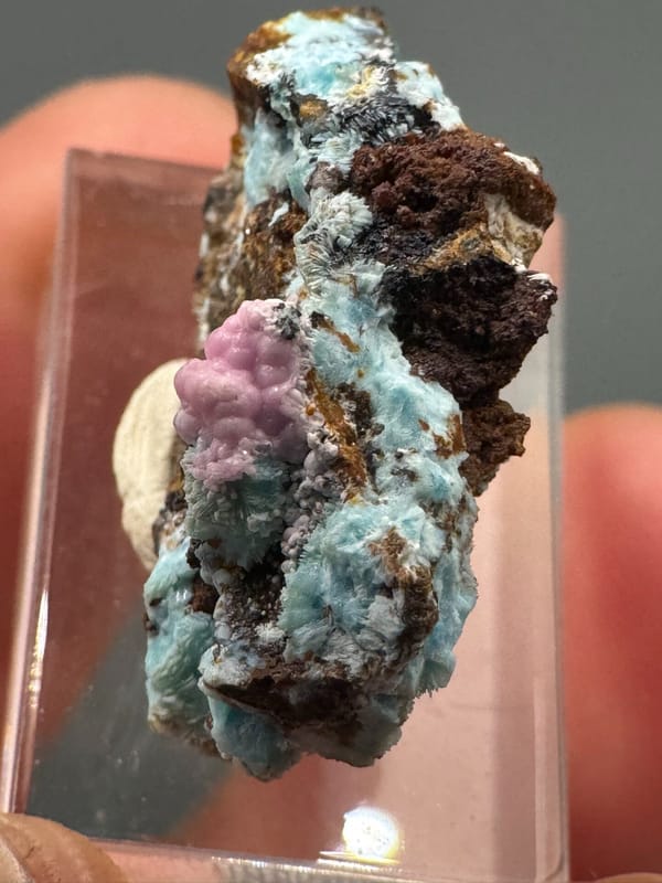 Unverified calcium aluminum silicate from Yunnan, China, individual mineral specimen view 6