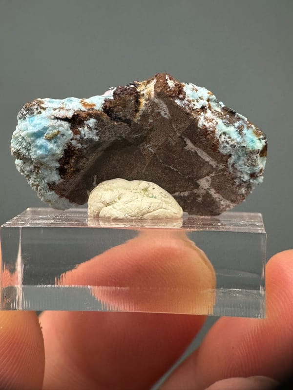 Unverified calcium aluminum silicate from Yunnan, China, individual mineral specimen view 7